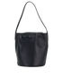 Return To Nature Large Bucket Bag, &pound;295, Handbags, Black, Leather, Back view